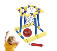 Floating Pool Basketball Hoop - Water Sports Toy, Portable Basketball Goal Set, Poolside Game Equipment, Lightweight Floating Hoop | Summer Pool Gatherings, Beach Playtime, Backyard Recreation, Lake A