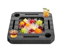 Floating Pool Drink Holder Portable Food Tray For Hot Tub