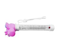Floating Pool Gauge, Cartoon Thermometer Tool, 8.27x2.36x1.97 Inches Double Scale Display Device, Temperature Testing Solution for Bathtub Fish Tank Aquariums Bathing Pond Swimming and Lake Water Use