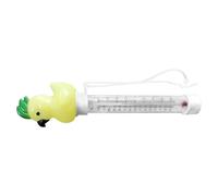 Floating Pool Gauge, Cartoon Thermometer Tool, 8.27x2.36x1.97 Inches Double Scale Display Device, Temperature Testing Solution for Bathtub Fish Tank Aquariums Bathing Pond Swimming and Lake Water Use