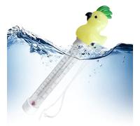 Floating Pool Gauge - Water Level Indicator for Swimming Pools Hot Tubs | Sturdy with Clear Measurement Scale, Easy Read Float Accessory for Pool Maintenance Monitoring 8.27x2.36x1.97 in