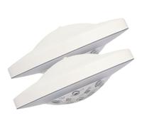 Floating Pool Lights - Swimming pool light, Waterproof Pools Lights, 2-piece multi-color floating pools lights decoration, upper low color changing 7 Dynamic Effects Water Illumination for Gathering