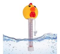 Floating Pool Temperature Gauge - ABS+silicone | Chick Shape Fish Tank Accessories | Pond Water For Swimmers, Gardens,Lakes,Ponds,Resorts, Spas,Aquariums,Shower,Hot Spring.