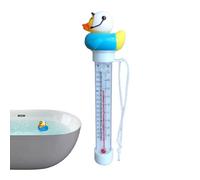 Floating Pool Thermometer, Cute Duck Design Water Temperature Gauge, Shatter-Proof Thermometer with String for Swimming Pools, Ice Baths, Hot Tubs, Cold Tubs, Ponds and Spas