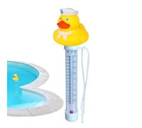 Floating Pool Thermometer, Cute Duck Design Water Temperature Gauge, Shatter-Proof Thermometer with String for Swimming Pools, Ice Baths, Hot Tubs, Cold Tubs, Ponds and Spas