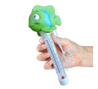 Floating Pool Thermometer, Cute Easy Read Temp Gauge, Metro de temperatura de agua interior para cold Plunge, Hot Tub, Ice Bath, Spa, Pond, 50 g, azul, verde, amarillo
