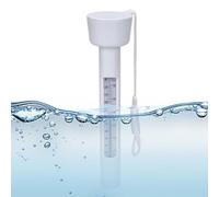 Floating Pool Thermometer - Easy Read Water Temp | High-Temperature Resistant With Rope 0-50℃ | For Hot Baths Spas Ponds Aquariums