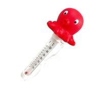 Floating Pool Thermometer, Large Size Temperature Tester with String, Easy to Read, Shatter Resistant Temperature Gauge for In/Outdoor, Swimming Pools, Spas, Hot Tubs, Ice Bath, and Aquariums
