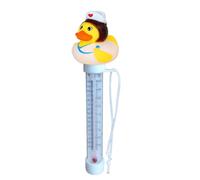 Floating Pool Thermometer, Long-Rope Outdoor Thermometer for Pool, Ice Bath, Spa, Fish Tank, Accurate Water Temperature Gauge with Fun Design for Summer Swimming or Home Use