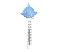 Floating Pool Thermometer, Pool Temperature Gauge, Shark Design Water Temp Meter, Body, Double-Scale Reading for Spa Aquarium Bathtub Use, 9.06x3.94x3.94 Inches, 1-Piece, 60g