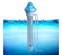 Floating Pool Thermometer, Water Temperature Gauge, Pool Temp Meter, Fun Cartoon Design, Precise Reading Scale, Good for Outdoor Pools, Indoor Showers, Lakes, Children,