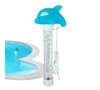 Floating Pool Thermometer - Water Temperature Gauge, Swimming Pool Supplies with Large Easy Read Display, Pond Lake Monitor, Accurate Spa Sensor, Hot Tub Accessory for Outdoor Indoor Usage