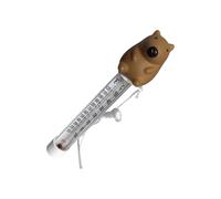 Floating Pool Thermometers, Capybara Design Temperature Monitor, Clear Easy Read Water Gauge, Portable String Bath Accessory, Aquarium Lake Tool, Spa Shower Swimming Fishing Home Outdoor Use