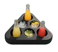 Floating Pool Tray - Large Triangle Drink Holder Floating Table