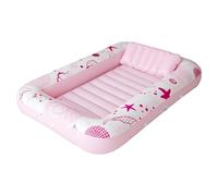 Floating Sun Lounger, Inflatable Pool Bed, Tanning Lounge with Drink Holder, Comfortable Relax Float for Adults Couples, Portable Pool Accessory with Quick Inflate, Vacation Summer Use for Resort Lake
