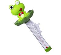 Floating Temperature Gauge Pool, Animal Bath Temp Measuring Tool, 3.23x3.43x9.84in Leakproof Temperature Tracker for Bathtub, Spa, Swimming, Outdoor Pond, Aquarium, Indoor Decoration