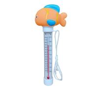 Floating Temperature Tester - Cartoon Pools Water Temperature Tester | Shatter Resistant Bathtub Accessories With String | Animal Ponds Equipments For Kids Babŷ Adults Pool Float Thermometer Marine An