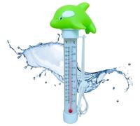 Floating Temperature Tester, dibujos animados Pools Water, Shatter Resistant Bathtub Accessory with String, Perfect 8,27 x 3,15 x 2,17 pulgadas for Kids, Beabies, Adults, Ponds, and Safe Monitoring