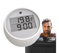 Floating Thermometers for Ice Bath - Portable Bath Thermometers Floating Thermometers Timer, Water Thermometers for Ice Bath, Digital Water Thermometers Ice Bath Cold Plunge Accessories for Bathing