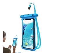 Floating Waterproof Phone Bag - Touch Screen Pouch, Slim Lightweight Dust Resistant Holder, Portable Long Lasting Tools | Safe Mobile Protection Accessory For Beach Cruise Snorkeling Adventure