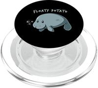 Floaty Potato Manatee Chubby Mermaid Funny Sea Cow Animal PopSockets PopGrip para MagSafe
