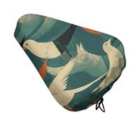 Flock of Birds - Funda para asiento de bicicleta, extra suave y cómoda, protector solar de lluvia, protectores de asientos, fundas duraderas a prueba de polvo para bicicletas de montaña de ciudad