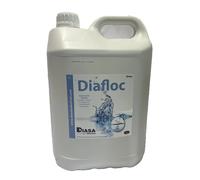 FLOCULANTE líquido para Piscinas súper Concentrado DIAFLOC 5 L - CLARIFICA EL Agua TURBIA