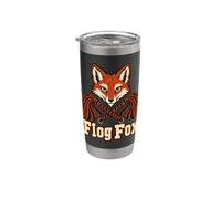 Flog Fox Kinky Flogging BDSM Vaso térmico de acero inoxidable de doble pared