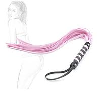 Flogger Látigo Erótico Cuero Borla Larga Crop SM Bondage Nalgadas Montar Látigos Juego de Rol Cosplay Juguete Sexual para Mujeres Hombres y Parejas