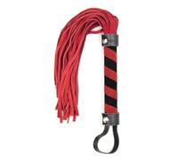Flogger,producto sexual para parejas,mujeres y hombres,bondage BDSM,fusta,látigo para caballos,poni,azotes,látigo,fetiche BDSM,rojo,talla única