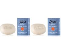 Floid Citrus Spectre Bath Soap, pastilla jabon de baño 100% vegetal, jabon con manteca de karite pura y lecticina y para proteger la piel y dejarla suave y flexible (Paquete de 2)