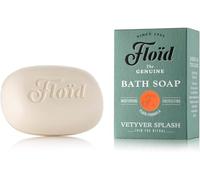 Floid Vetyver Splash Jabón de Baño 100% Vegetal, Pastilla con Karité | 100% Vegetal, Con Lecitina, Manteca de Karité y Aceite de Sésamo, Nutre y Protege la Piel, Aroma Vigorizante y Masculino
