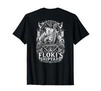 Flokis Shipyard Longships Nacido De La Locura Camiseta