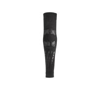 FLOKY 1pz manguito No Strain Evolution multideporte. Reduce las vibraciones, sostiene el codo y el antebrazo. Manguito de compresión, estabiliza tendones y músculos, Negro , XXL