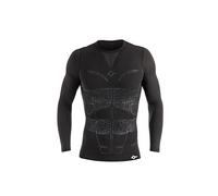 FLOKY - Camiseta Oxygen - Camiseta Biomecánica de Compresión - Negro, Negro , L/XL