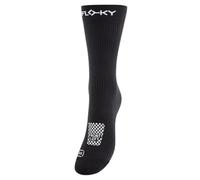FLOKY - Run Up Medium 25 - Calcetines biomecánicos deportivos - Negro - Talla XS/S