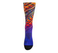 FLOKY - S-mash - Rio - Calcetines Biomecánicos Deportivos - Naranja/Azul - Talla M/L - T2