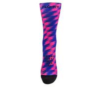FLOKY - S-mash - Tokio - Calcetines biomecánicos deportivos - Morado/Fucsia - Talla XS/S - T1