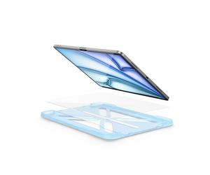 FLOLAB ONETIME NanoArmour Protector de pantalla para iPad Air de 11 pulgadas 2024 Vidrio templado TruColor Bloqueador de luz azul Sin tinte azul