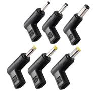 Flomiara Pezzi Kit Adattatore da USB C a DC 19,5 V, adaptador angulado USB C a DC PD, convertidor de 90 grados de potencia para ordenador portátil, adaptador de carga de barril
