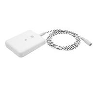 Shelly Flood Gen4 - Detector de Fugas de agua Zigbee, Wi-Fi, Bluetooth y Matter, con Cable sensor de inundación 2 m, IP44, Alarma Sonora y Notificaciones por App, Compatible Apple Home, Alexa, Google