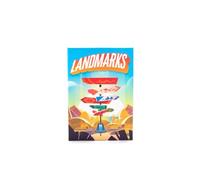 Floodgate Games | Landmarks Juego de Mesa en Inglés para Toda la Familia | Juego Cooperativo para 2-10 Jugadores | Juego Competitivo para Parejas o para Jugar con Amigos