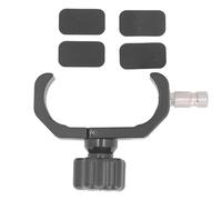 Floolinct Abrazadera de Poste Universal GPS RTK, Soporte para colector de Datos de aleación de Aluminio, Soporte Estable, Abrazadera para colector de Datos para Equipos de topografía