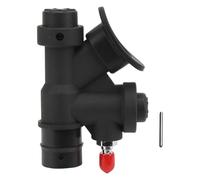 Floolinct Buceo Inflador de Potencia Oral Universal de 45 Grados Nylon Cobre Ligero de válvula de Buceo pequeña para Manguera estándar de 1 Pulgada Colgando lateralmente Volando hacia atrás