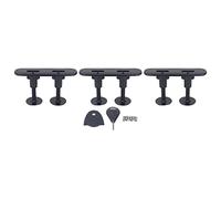 Floolinct Conjunto de Quillas para Tabla de Surf Blanda - Diseño Clásico, Material PVC Reciclable, Base Estable y Resistente a Impactos para Olas Rápidas