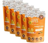 Floopp Bites Galletas de Zanahoria para Perros, Naturales con Miel y Canela, Hipoalergénicas, Pack 500g