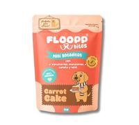 Floopp Bites Snacks Hipoalergénicos para Perros | Carrot Cake Chewy | 75 g | Ingredientes naturales · Textura blanda · Sin aditivos ni conservantes · Con zanahoria · Ideal como premio y recompensa