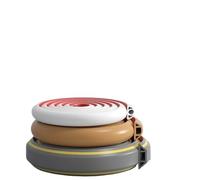 Floor Cable Cover PVC Cord Protector Self-Adhesive Power Cable Protector Extension Electric Wire Duct Slot Cable Manage(D20 Brown,6M)