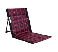 Floor Chair with Back Support, Heavy-Duty Padded Outdoor Recliner