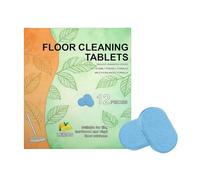 Floor Cleaning Sheets - 12 Piece Tablet Solution | Stain Remover Cleaner, Disolvable Floor Cleaning Tablets For Marble Wooden Laminate, Multi Household Flomor Care Çleaning Formula With Power